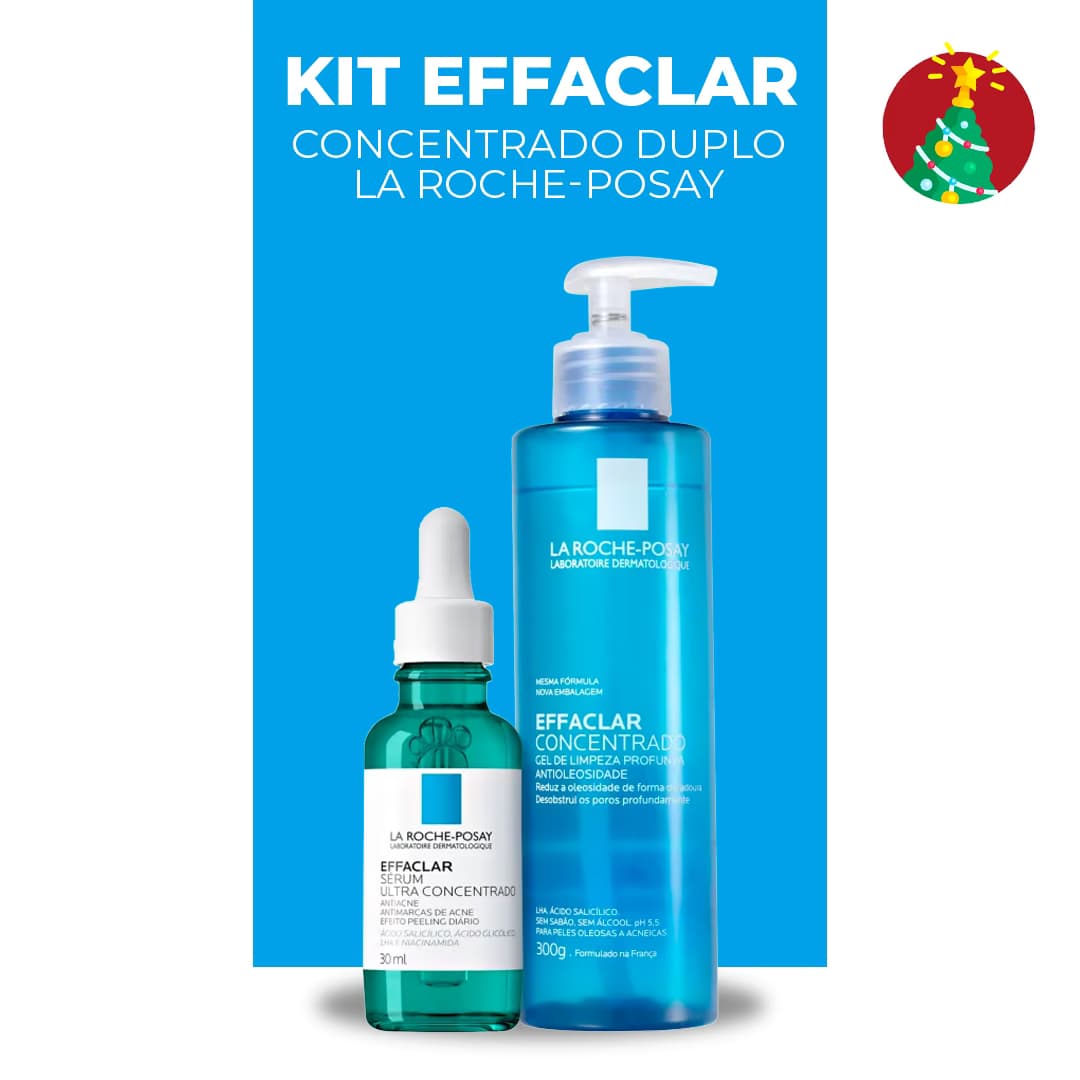 Kit Effaclar Concentrado Duplo (2 Produtos)